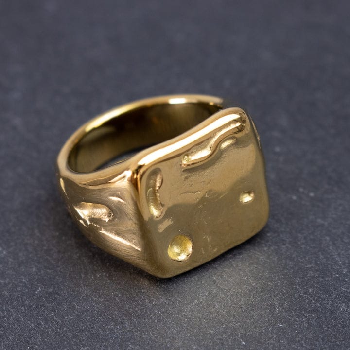 Molten Gold Ring