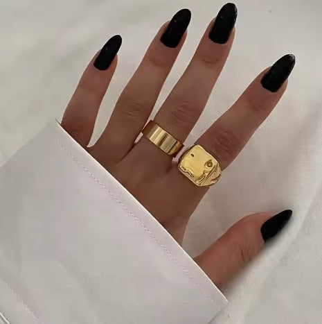 Molten Gold Ring
