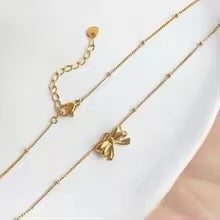Dainty Bow Necklace