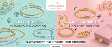 Waterproof vs Anti-Tarnish Jewellery: What's the Difference for Pakistani Women?