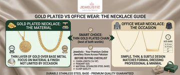 Gold Plated Necklace vs Office Wear Necklace: What's the Difference and What Should You Choose?