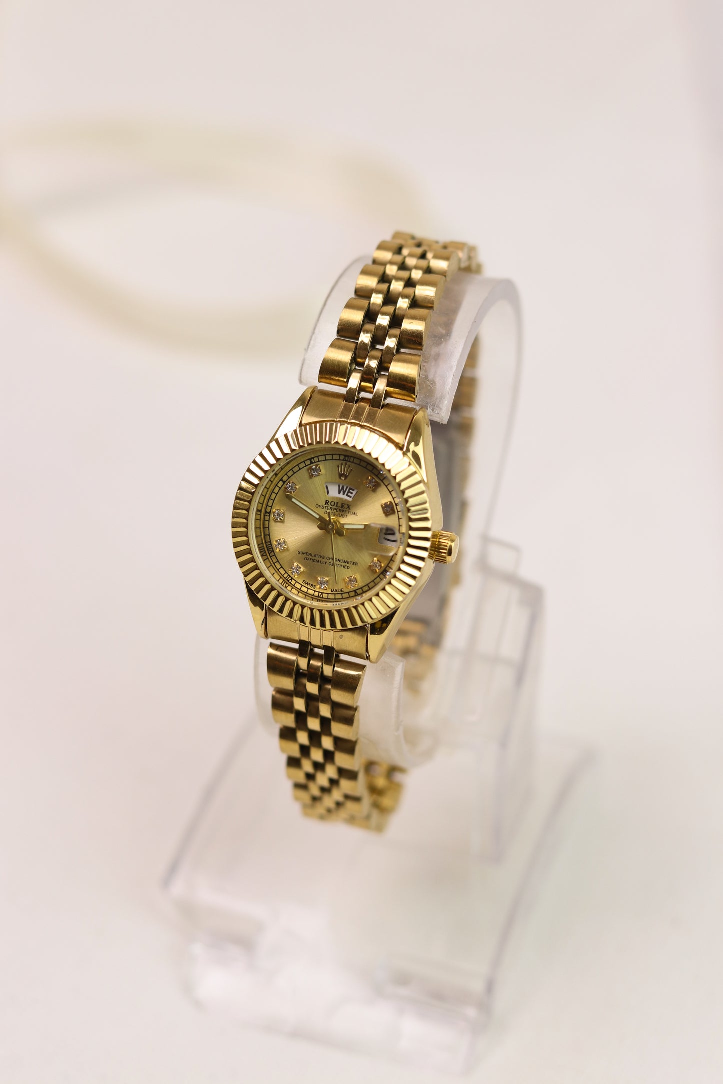 Rol-ex Sunborn Day-Date Women Watch