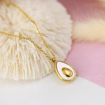 Avocado Charm Necklace
