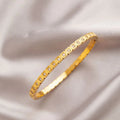 Diamond Stone Bangle