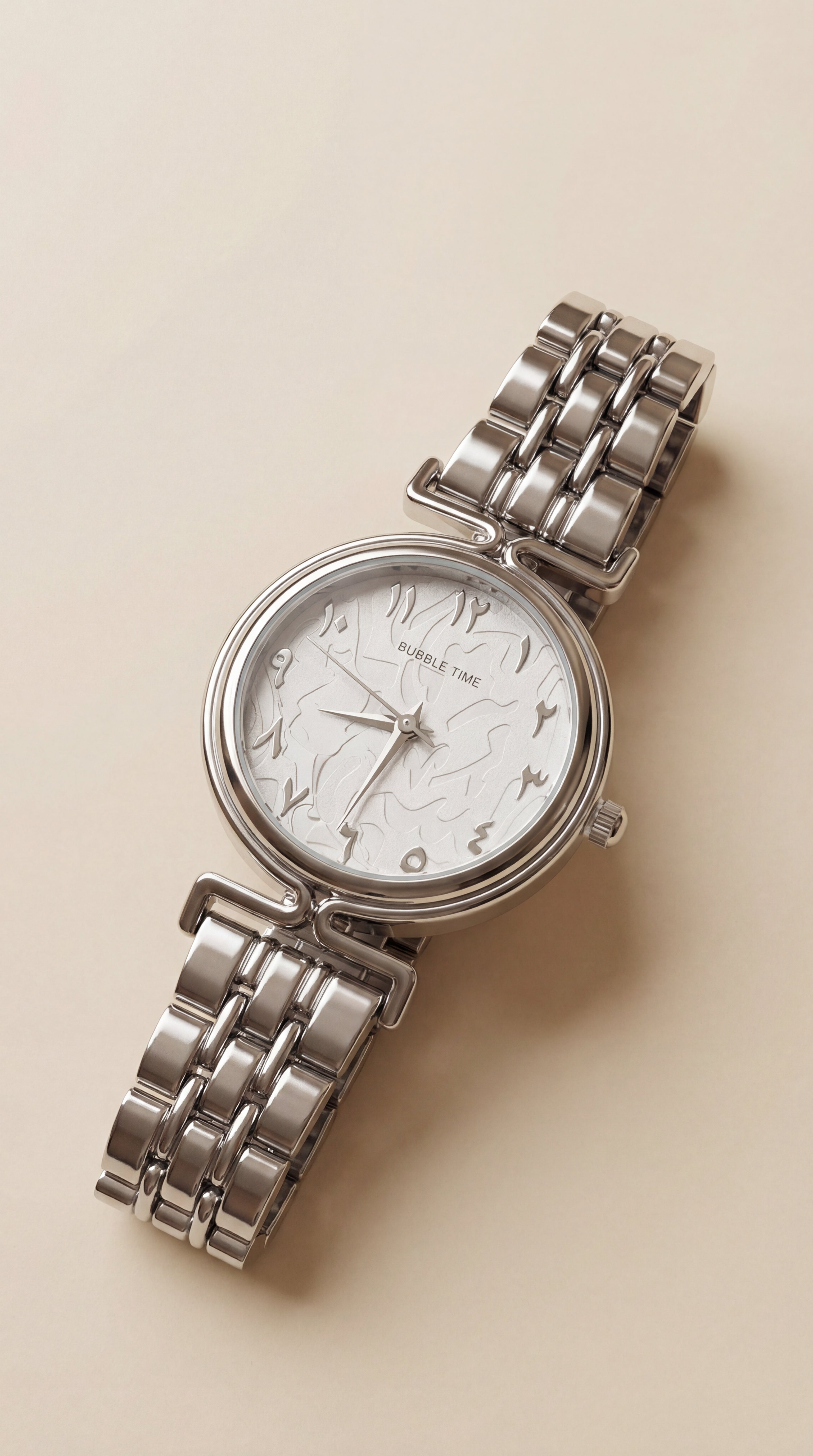 Aurora Arabic Women Watch - Silver