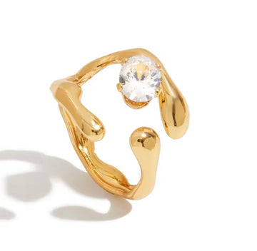 Golden Dew Ring