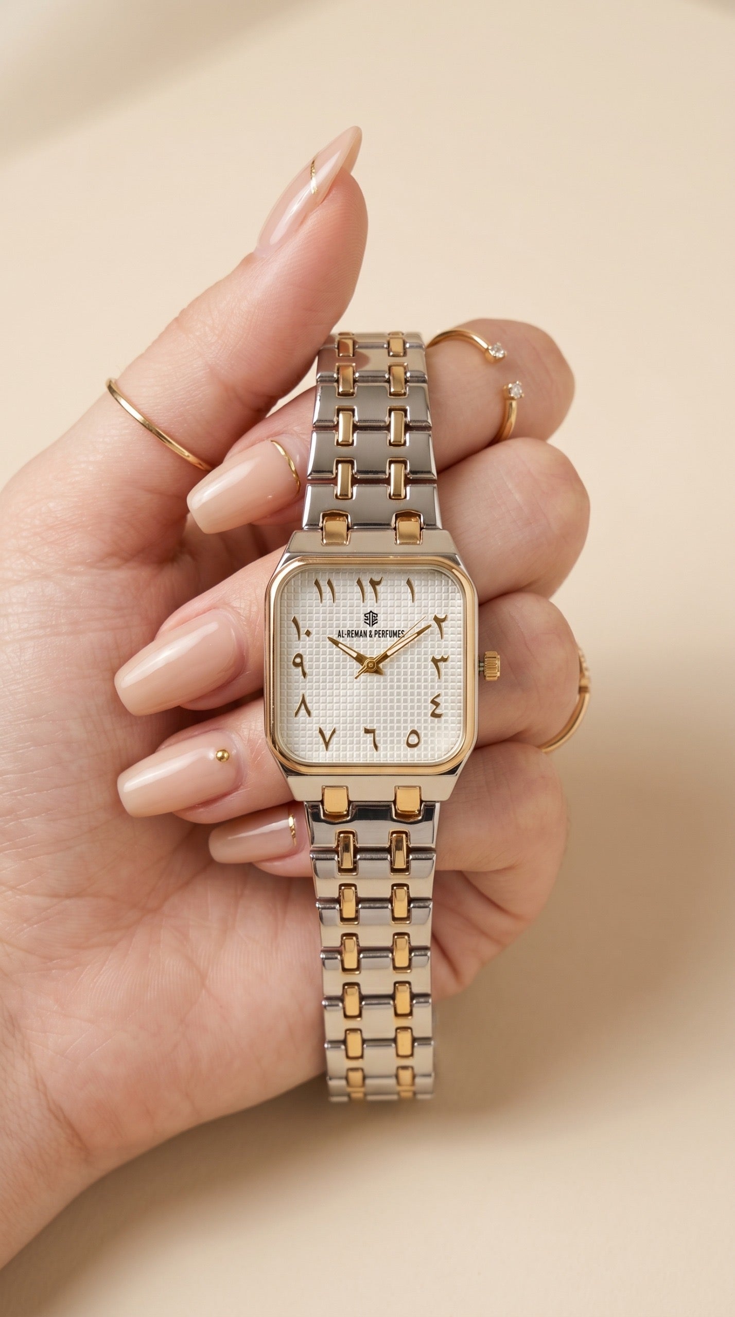 AP Arabic Two-Tone Women Watch