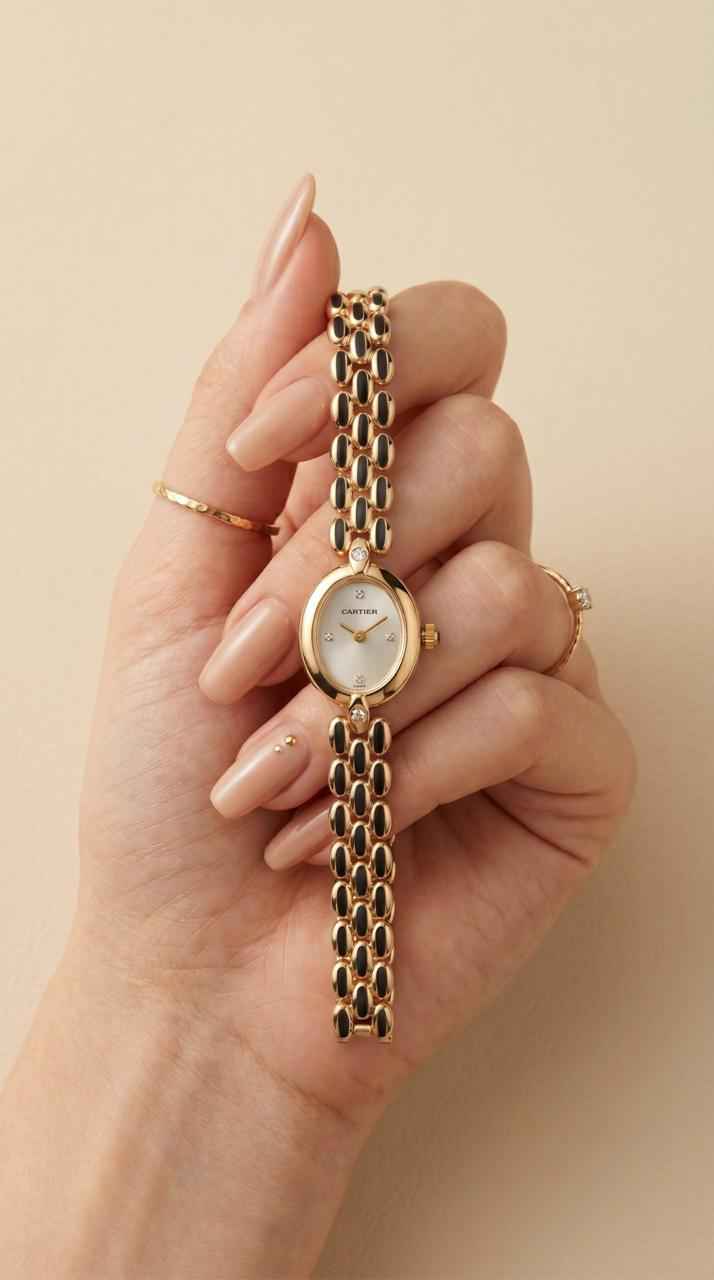 Cartier Golden Cocktail Women Watch