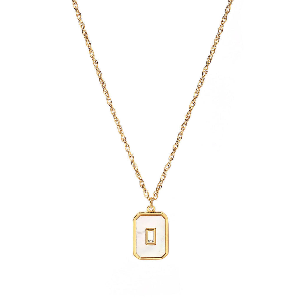 Enamel Charm Necklace