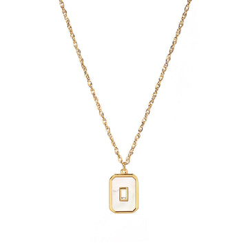 Enamel Charm Necklace