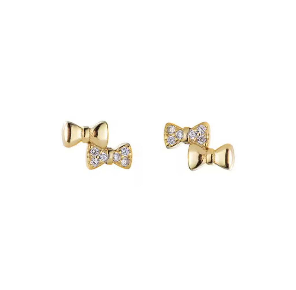 Fancy Bow Studs