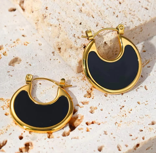 Retro Circle Earring