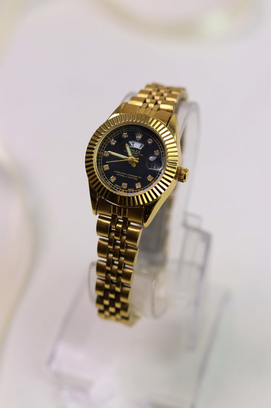 Rol-ex Midnight Star Day-Date Women Watch