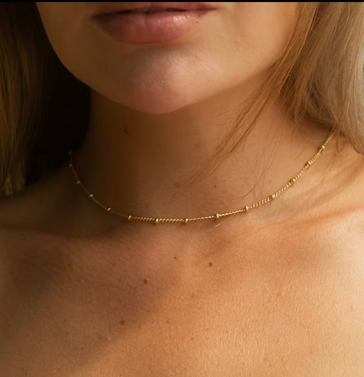 Tiny Beaded Necklace