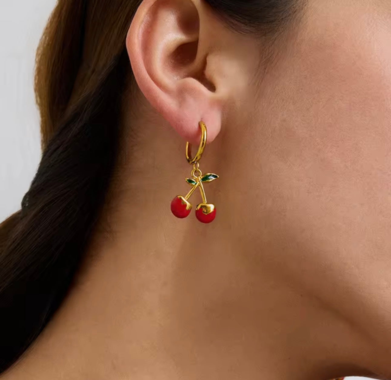 Cherry Shape Earrings