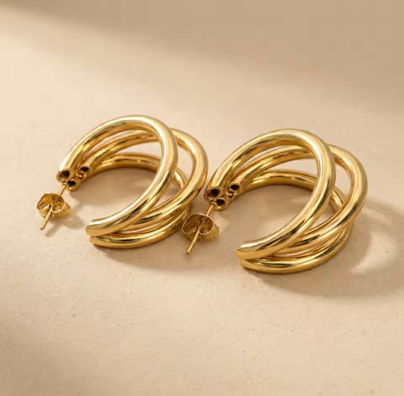 TriHoop Earrings for Women | Triple Hoop Earrings Pakistan