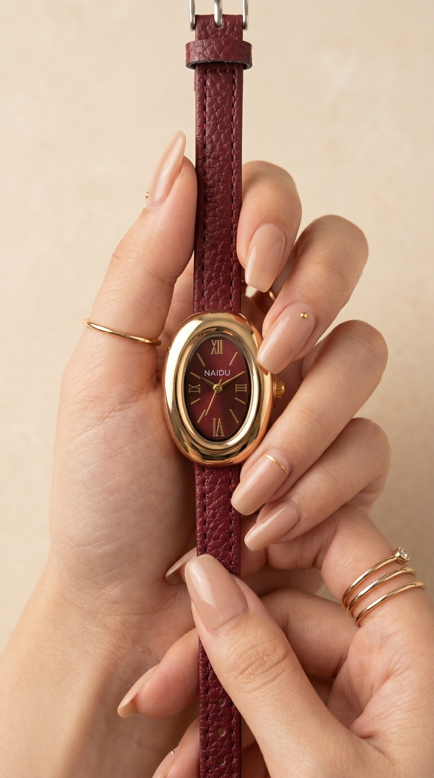 Naidu Scarlet Luxe Women Strap Watch
