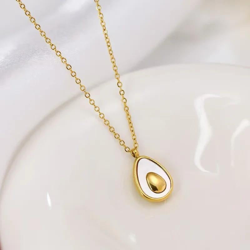 Avocado Charm Necklace