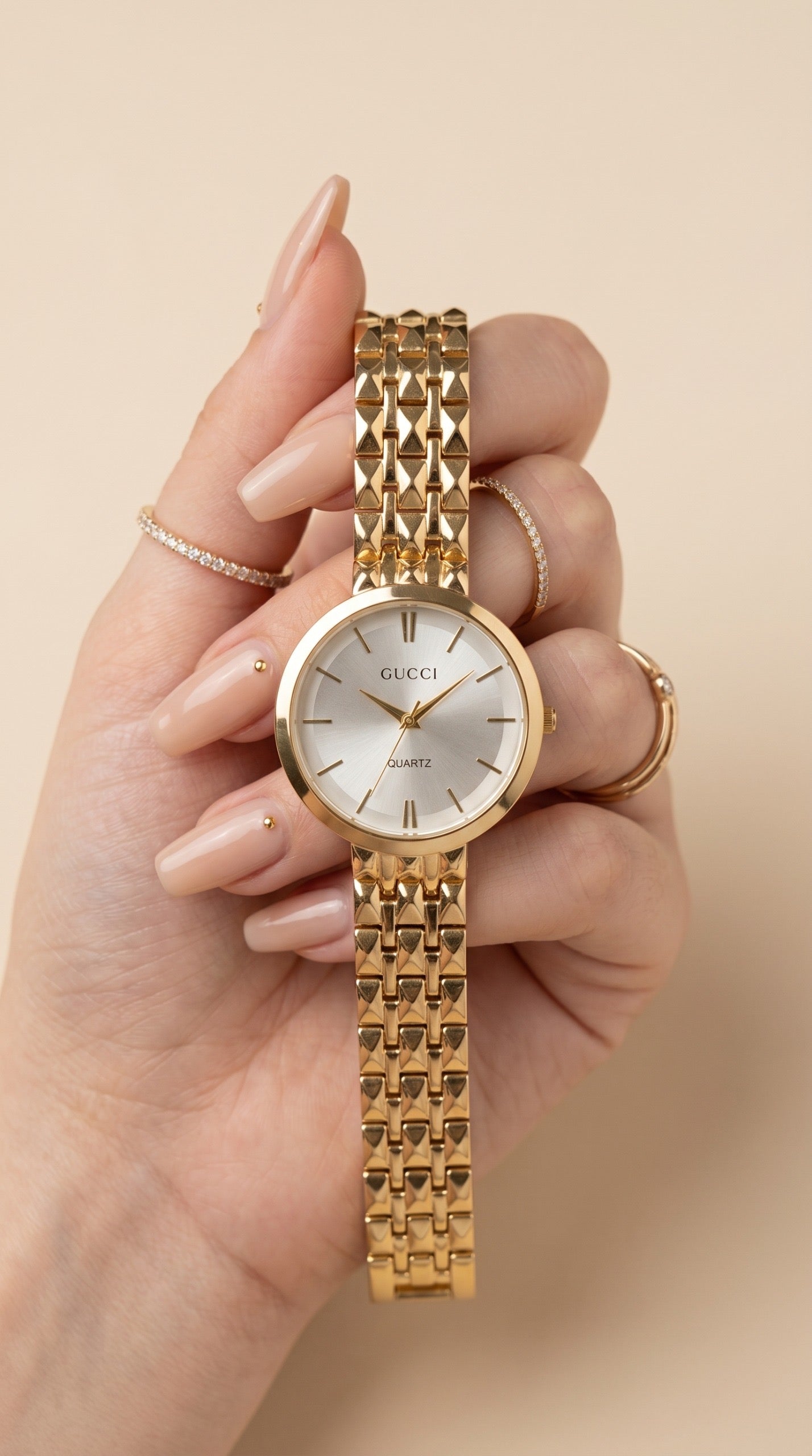 Gucci Luminous Golden Women Watch