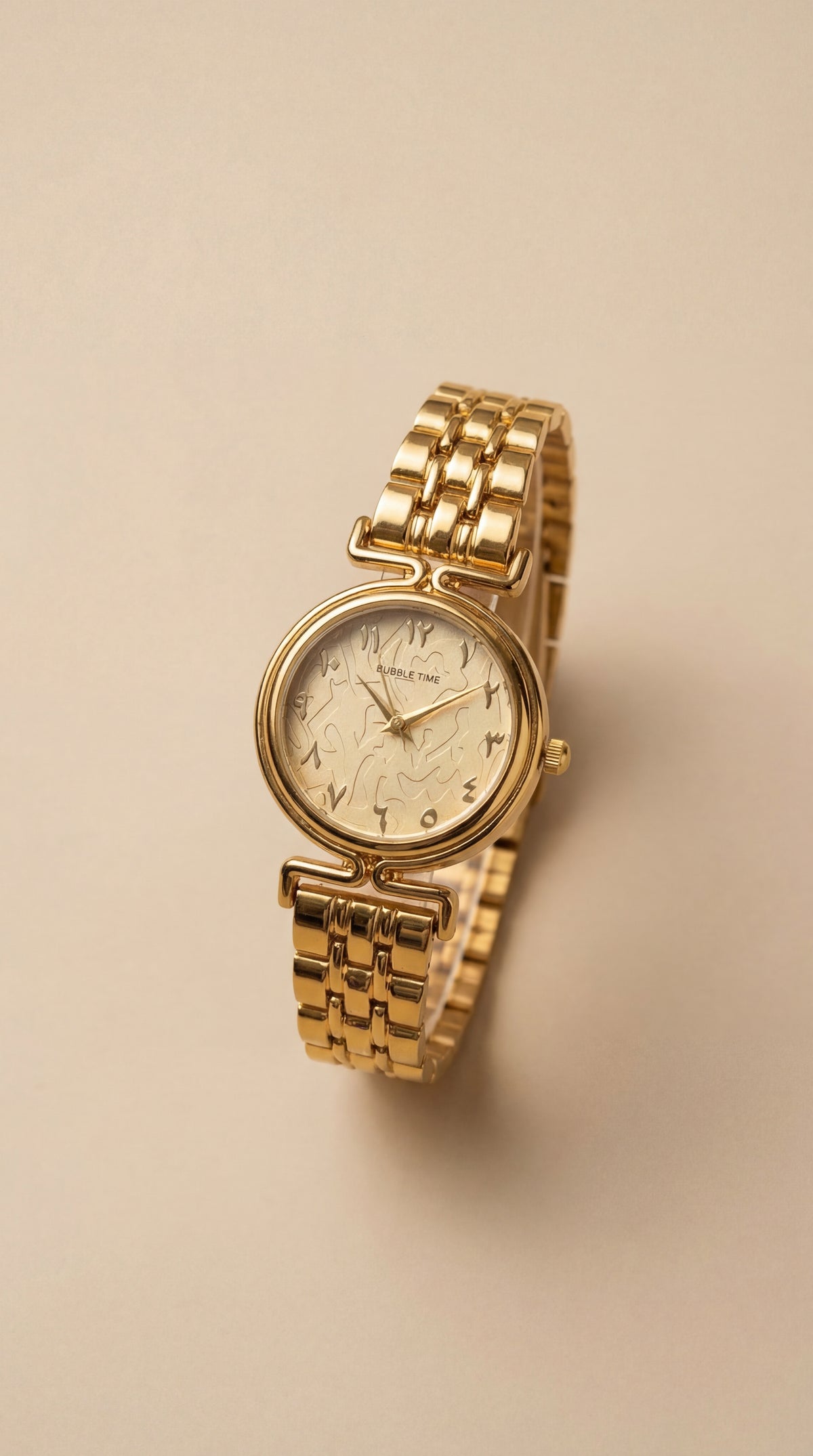 Aurora Arabic Women Watch - Golden Dial