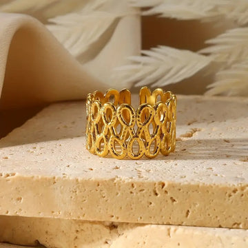 Bellflower Adjustable Ring