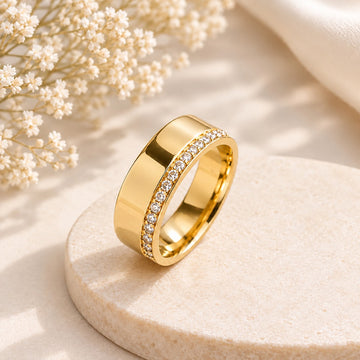 Pave Stone Ring