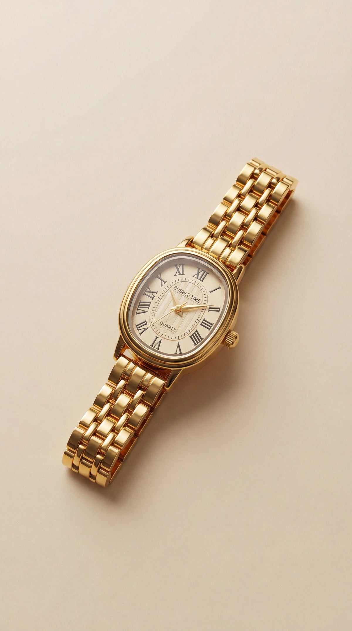 The Golden Oval Women Watch