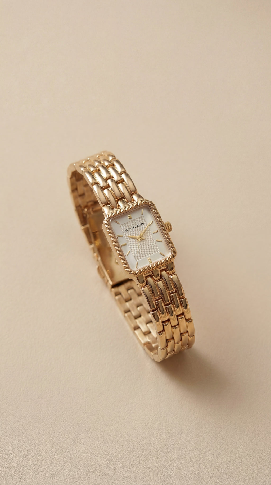 MK Rectangular Women Watch