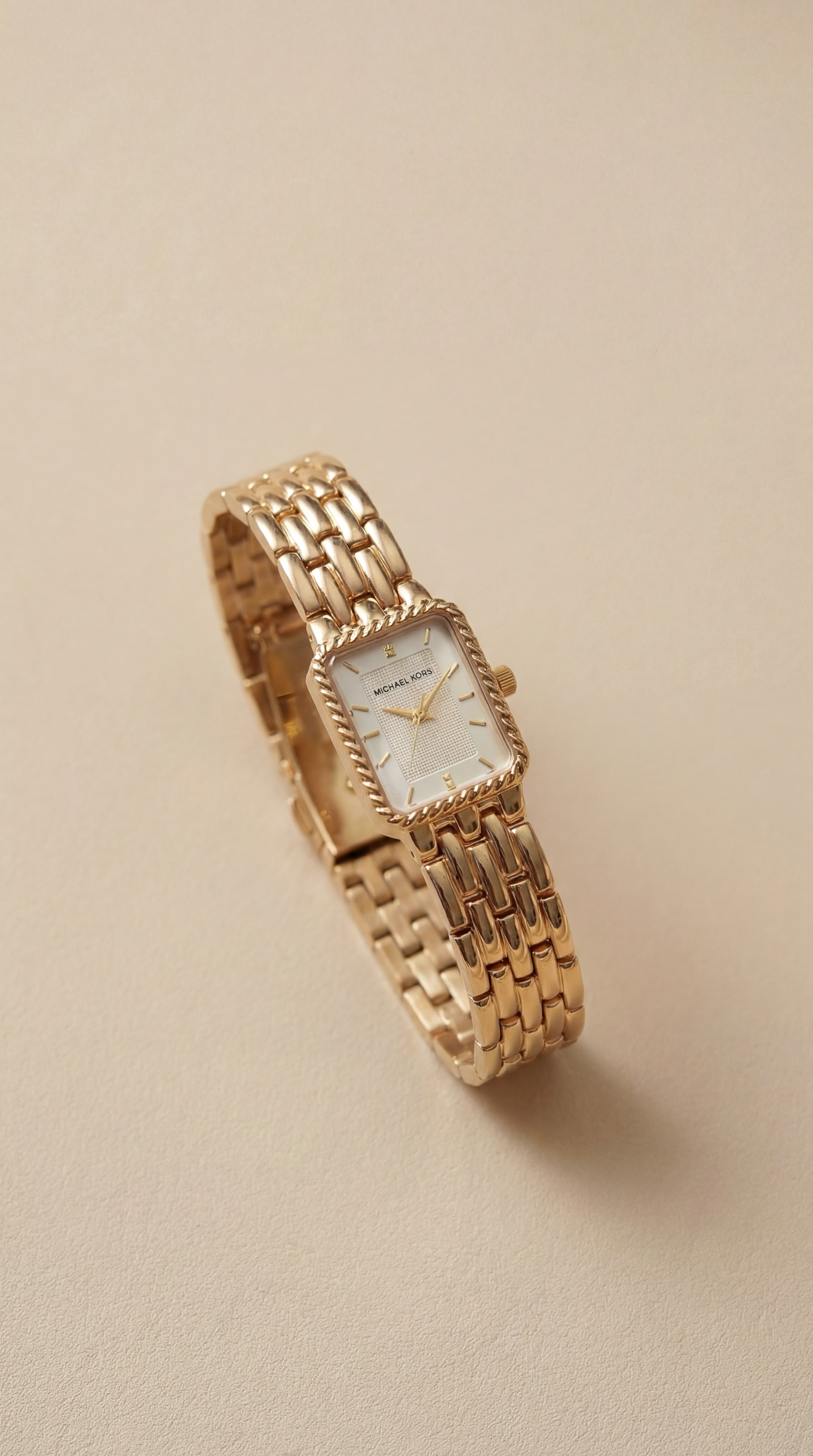 MK Rectangular Women Watch