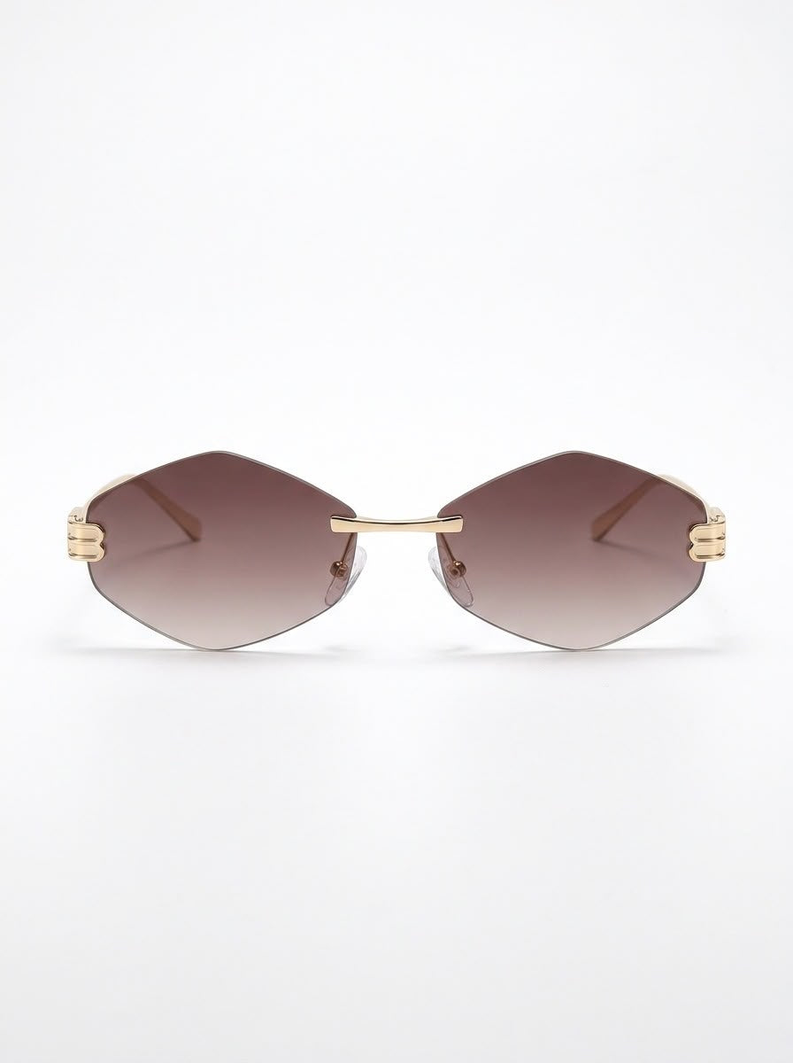 Valentina Gold Sunglasses