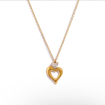 The Crown Heart Necklace