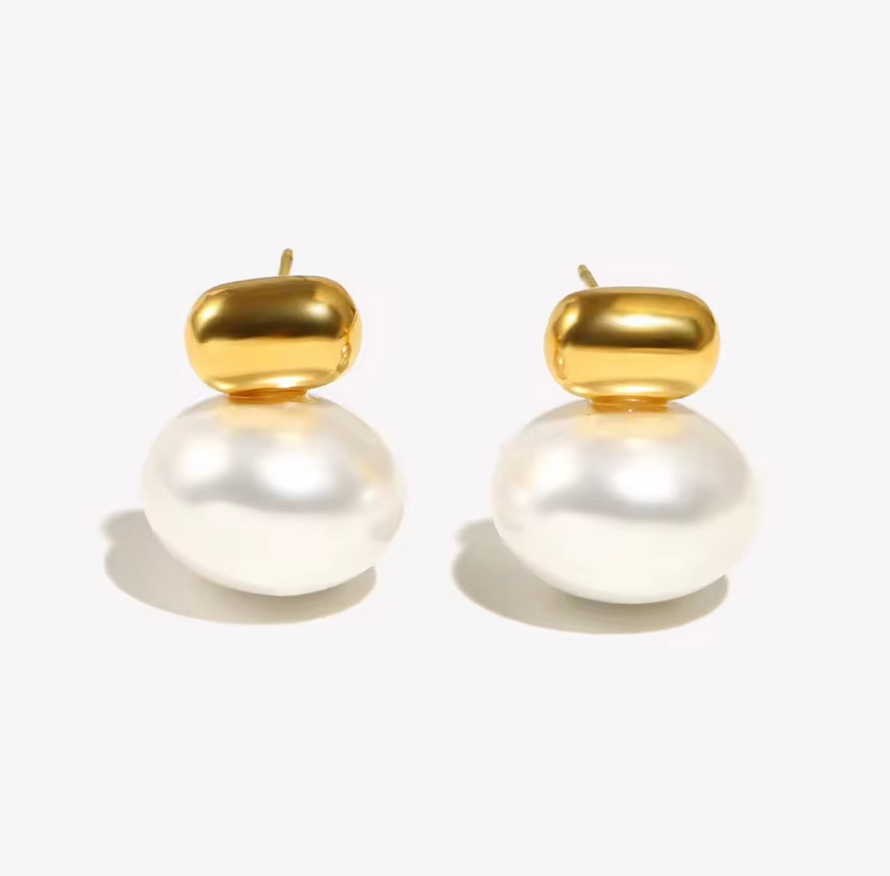 Pearl Drop Stud Earrings for Women | Elegant Pearl Earrings Pakistan