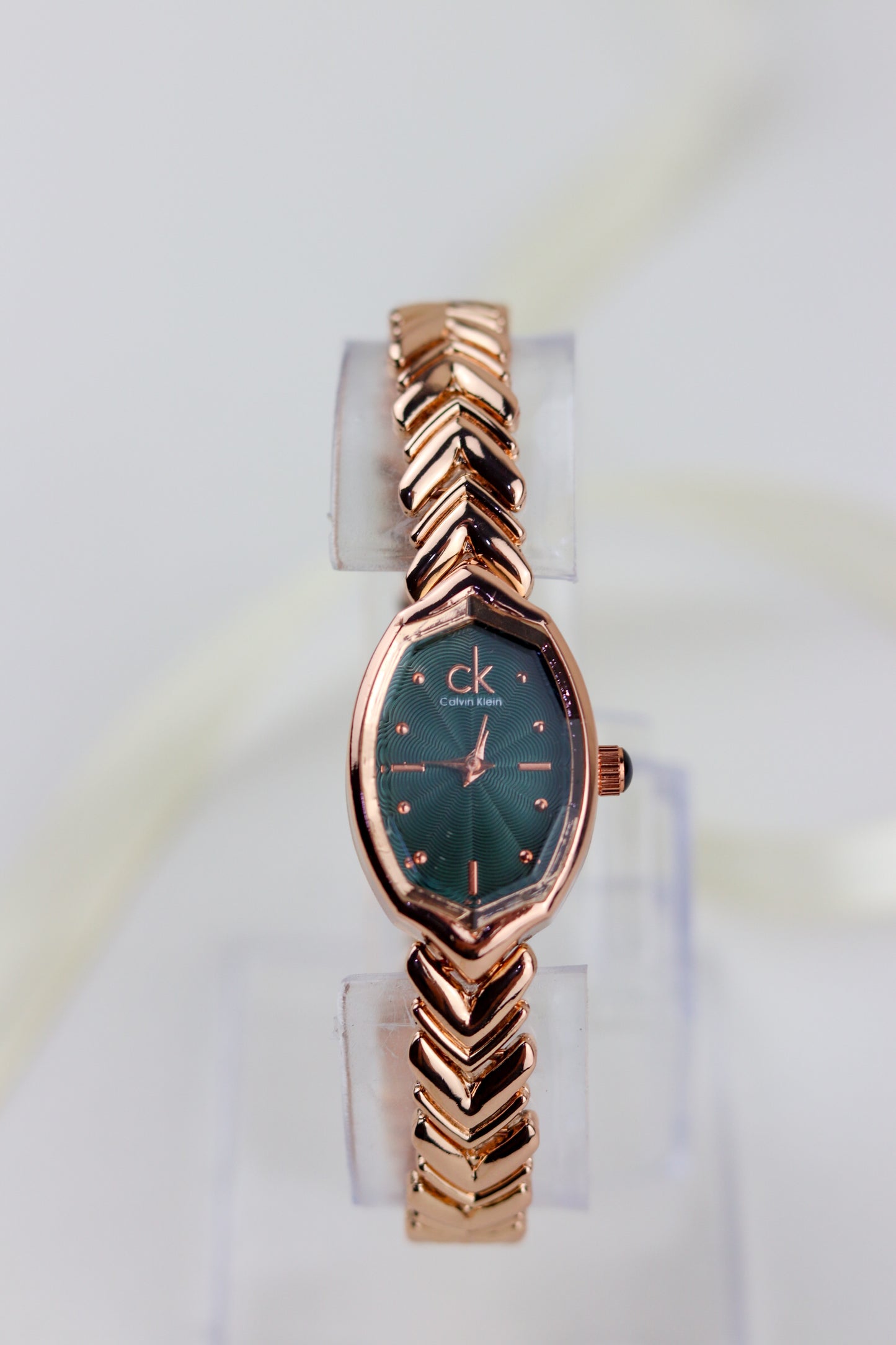 CK Aura Green- RoseGold Watch
