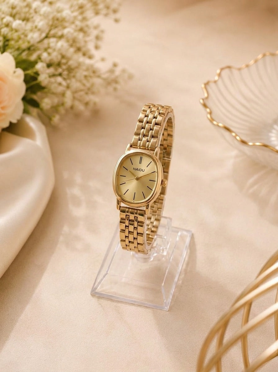 Naidu Classic Oval Women Watch