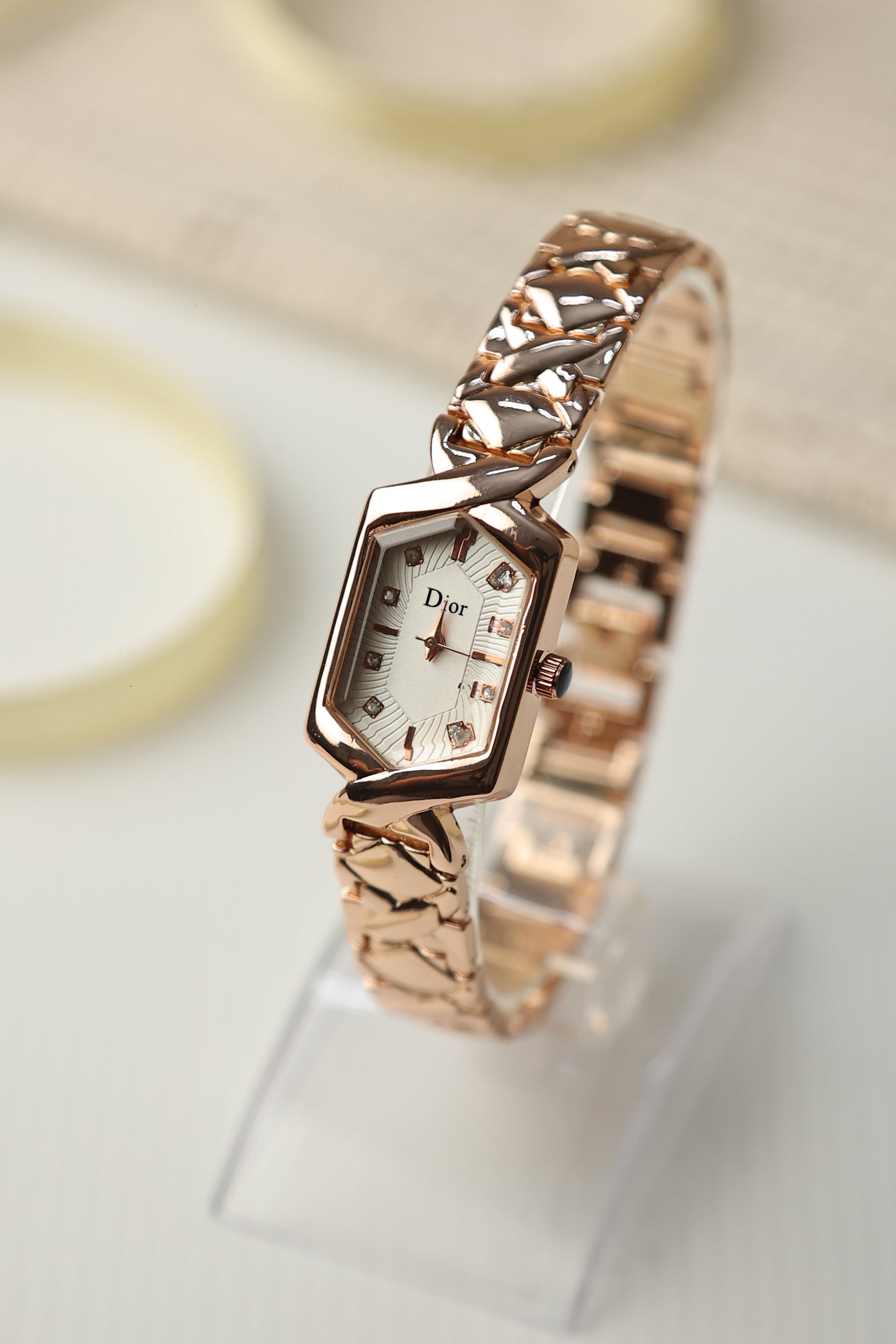 Dior Petal Chain Watch