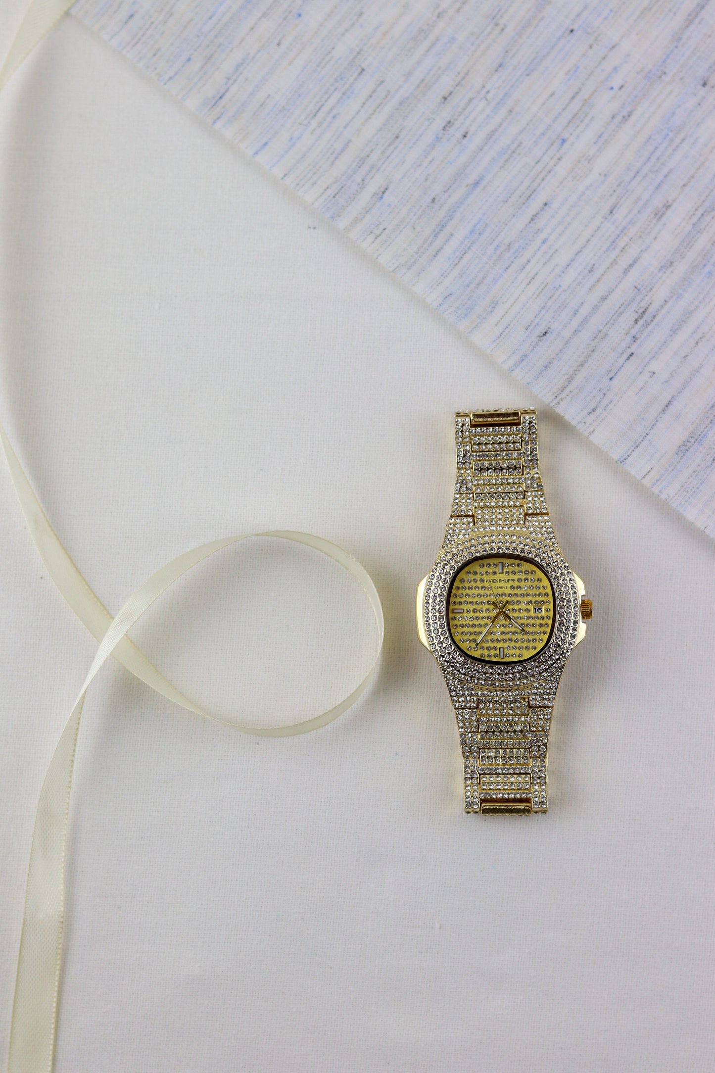 Patek Glimmering Gold Timepiece Watch