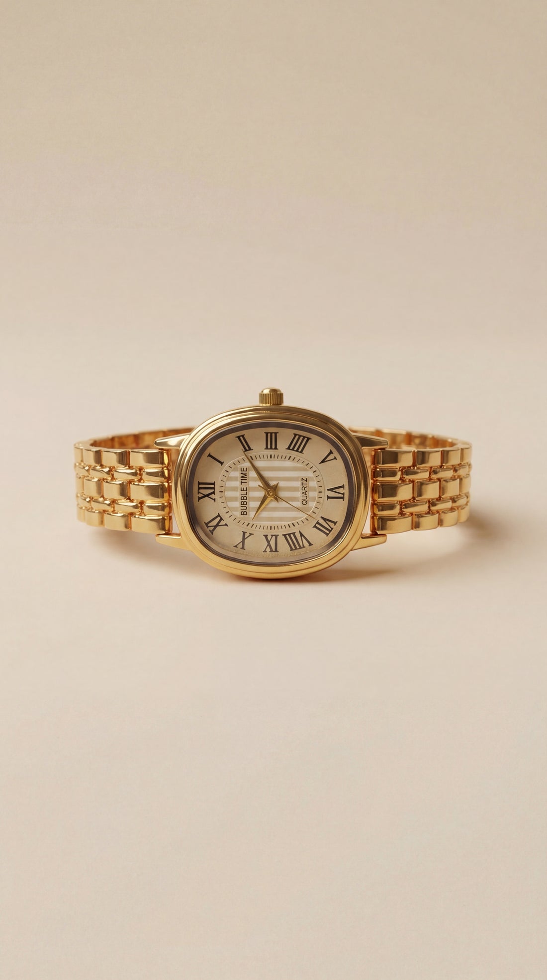 The Golden Oval Women Watch