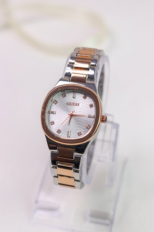 Guess Two-Tone Women Watch