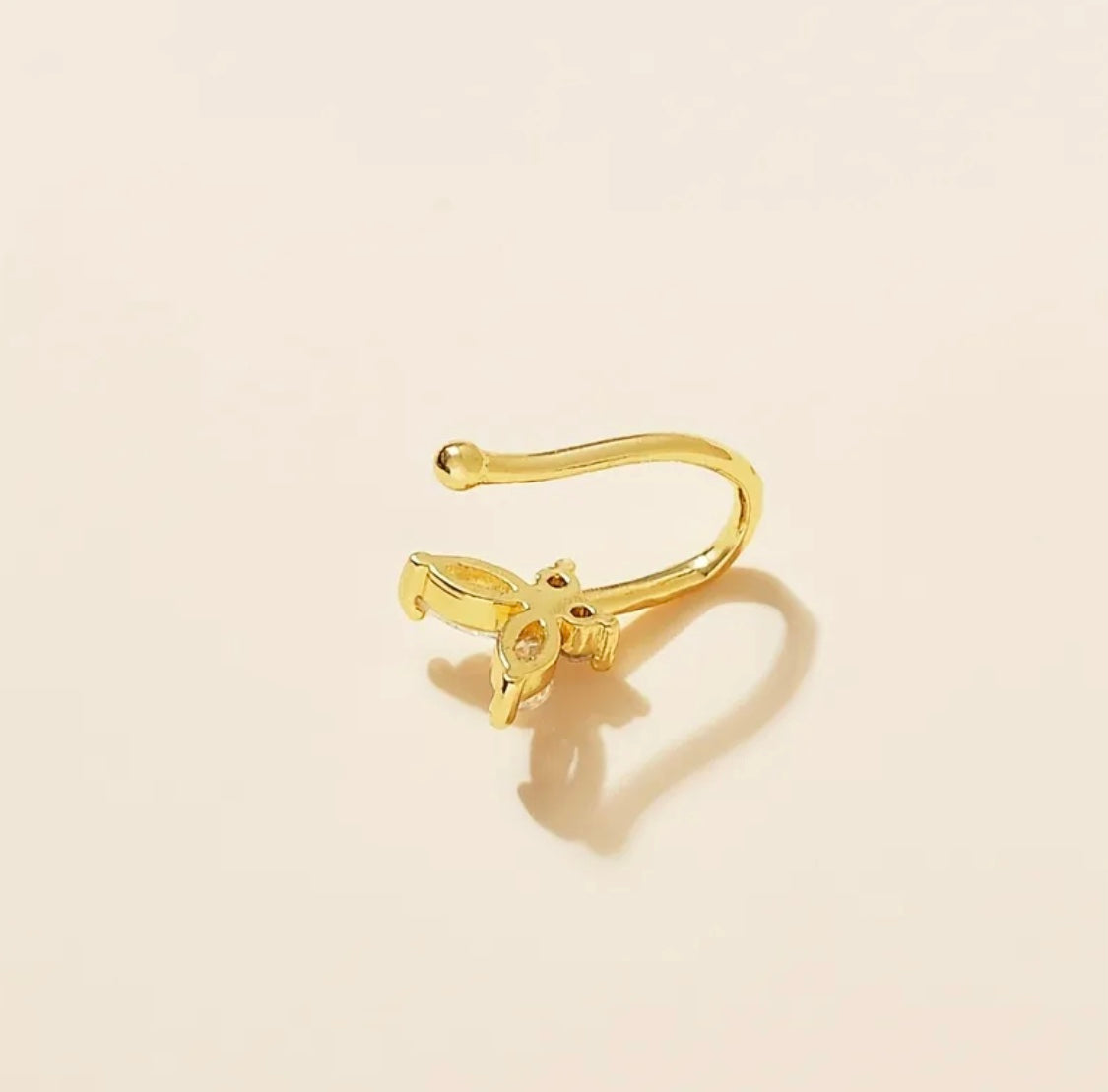 Butterfly Nose Ring for Women | Elegant Nose Jewellery Pakistan
