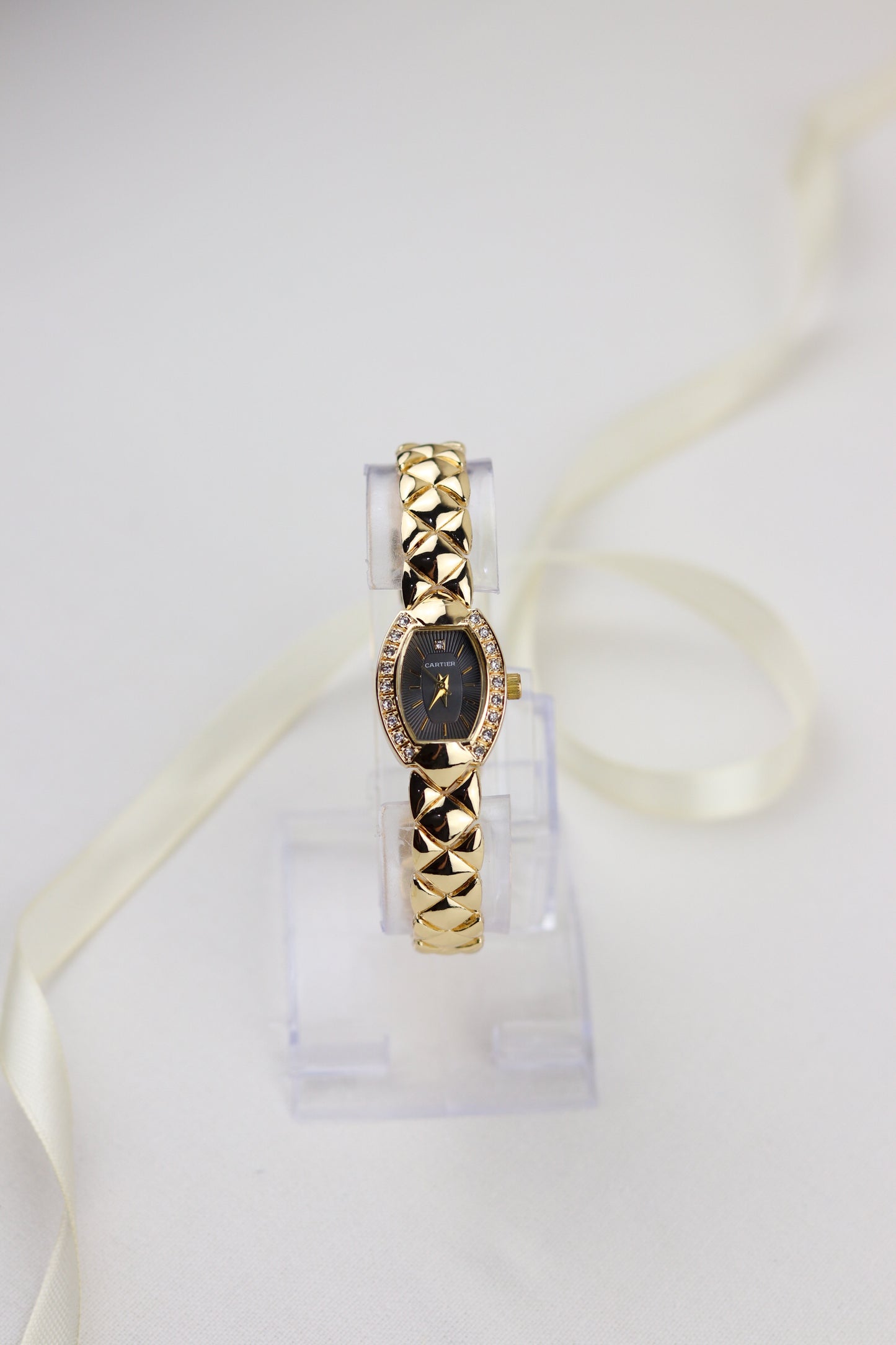 Cartier Black Diamond Elegance Watch