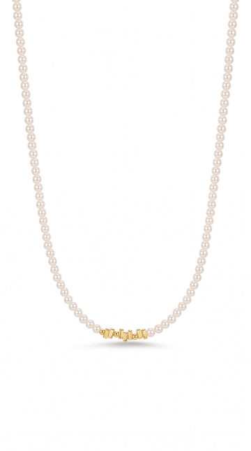 Mini Pearl Strand Necklace – Elegant Pearl Necklace for Women in Pakistan