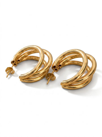 TriHoop Earrings for Women | Triple Hoop Earrings Pakistan