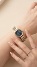 Sapphire Octagon Women Watch