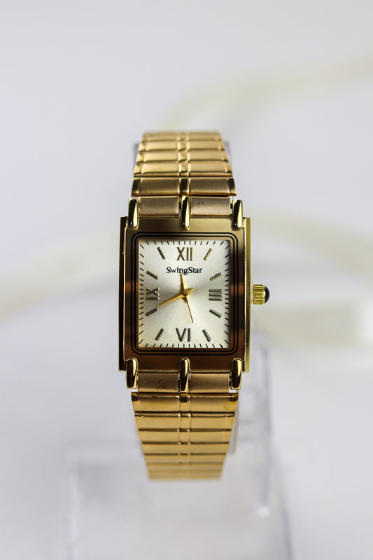 SwingStar Roman Gold Watch