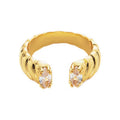 Crystal Kiss Ring