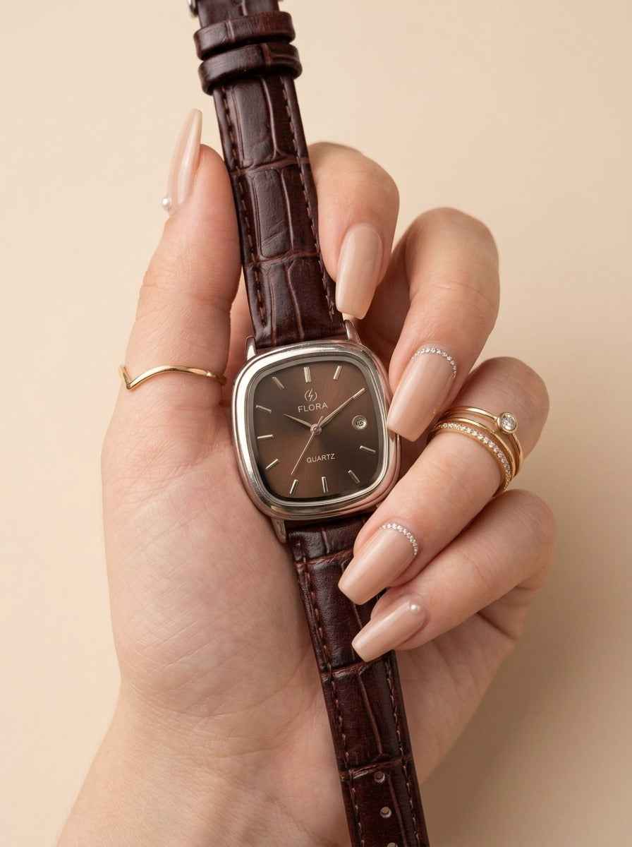 Flora Heritage Women Strap Watch