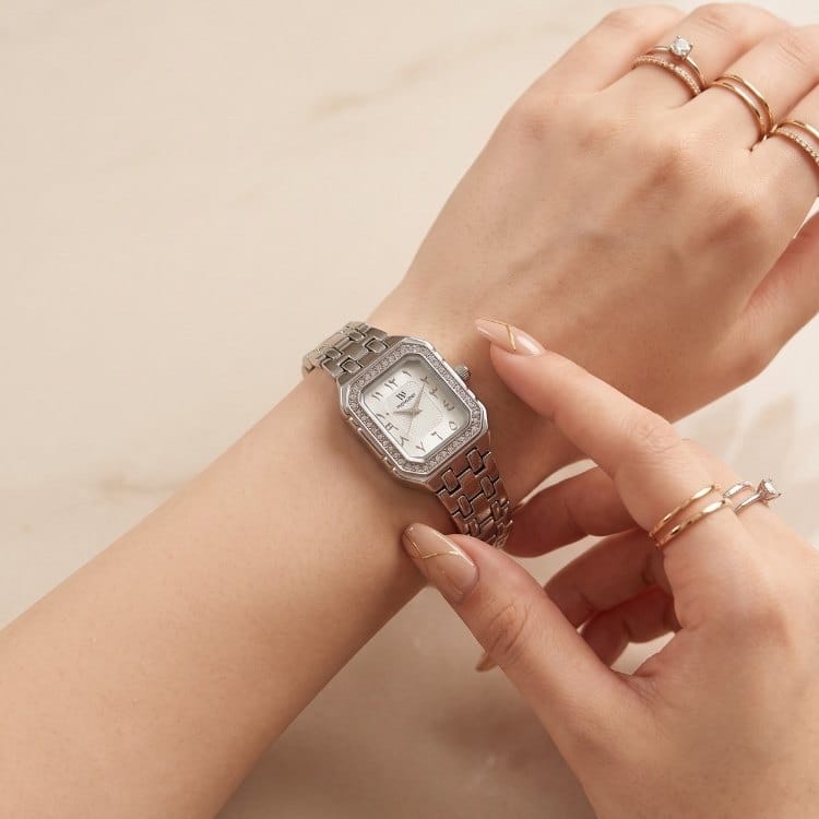 MW Silver Arabic Women Watch