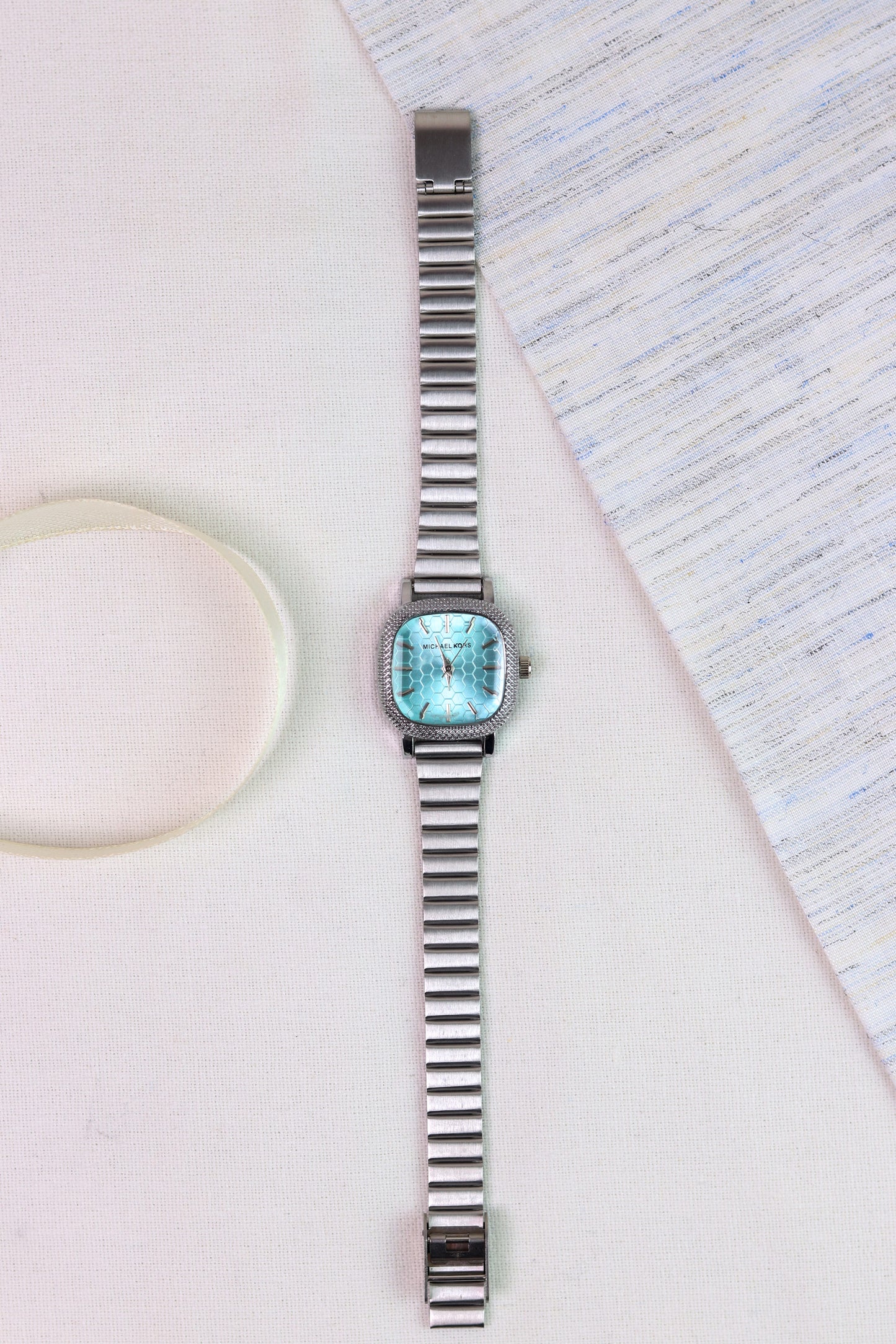 MK Crystal Square Women Watch