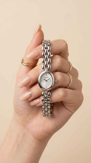 Cartier Silver Cocktail Women Watch