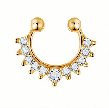 Hoof C-Shaped Nose Ring for Women | Minimalist Nose Jewellery Pakistan